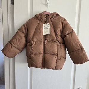 NWT Zara Coat Sz 4-5